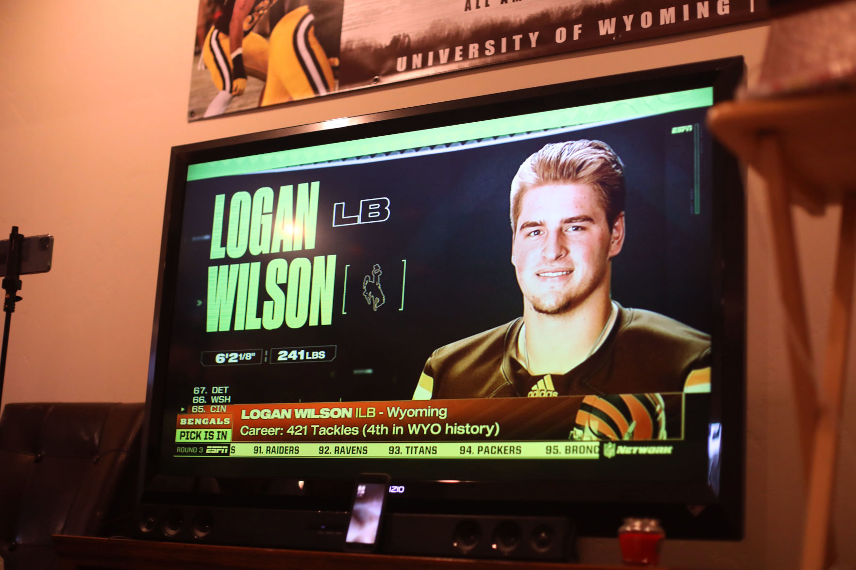 Logan Wilson Draft Day